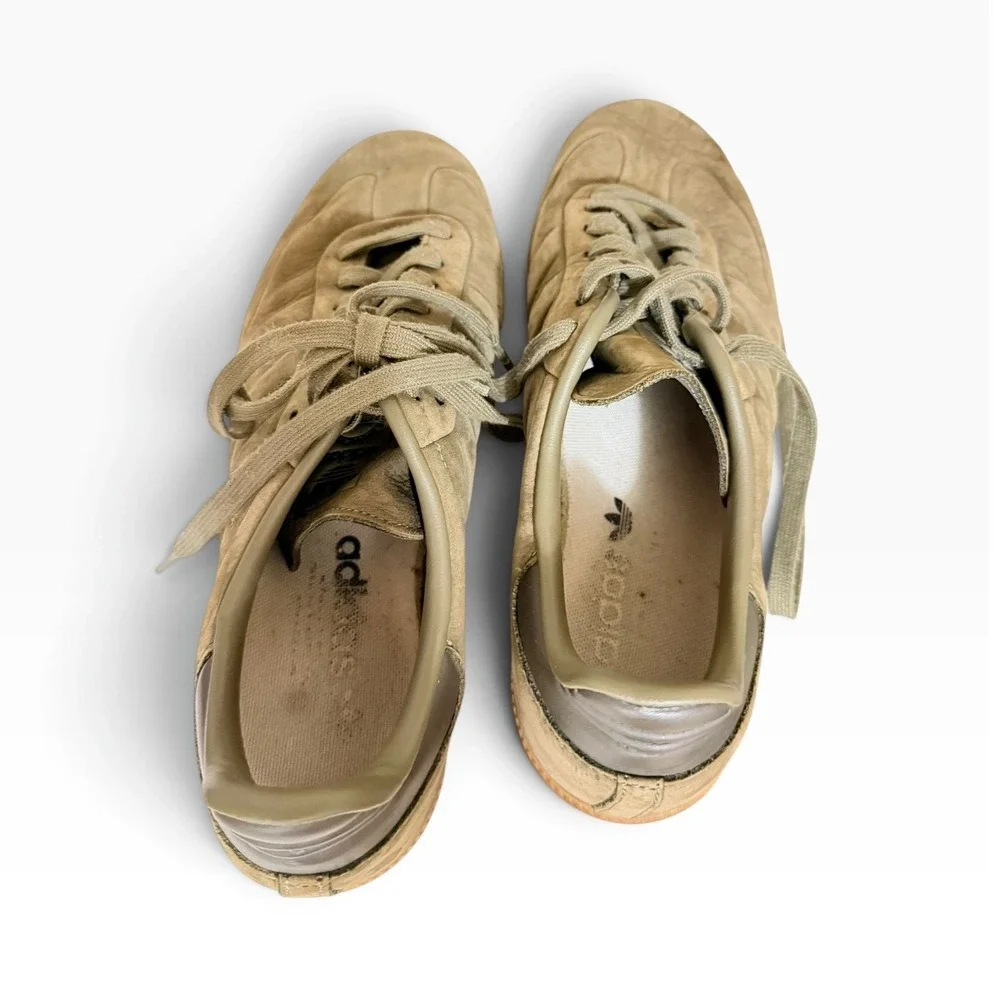 Adidas Samba OG Suede Olive Green strata Gum Sole Sneakers 8.5